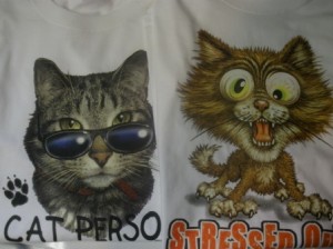 Variety of Cat T-Shirts